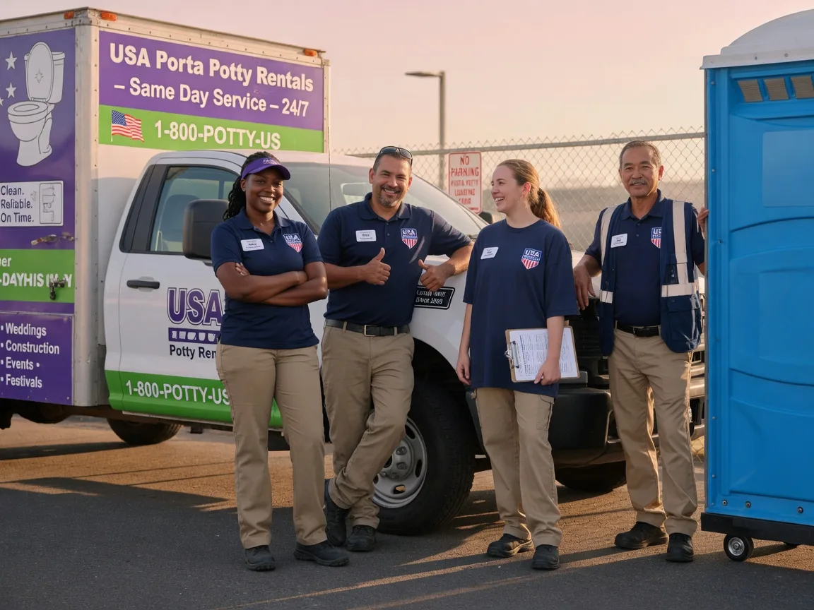 Porta Potty Rental company in Jefferson, PA